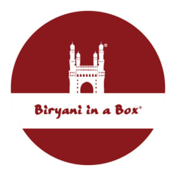 Biryani in a Box logo.